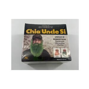 Uncle Si Chia Pet Duck Dynasty Gift Planter Decorative Robertson New